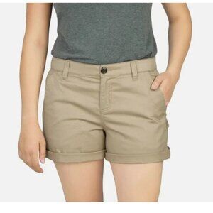 Boston Traders Ladies’ Rolled Hem Bermuda Short 4 Pockets Roll Unroll